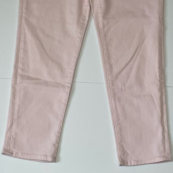 Talbots Factory Simply Flattering BOYFRIEND Jeans Size 6 Pink Denim Mid Rise - Picture 4 of 8